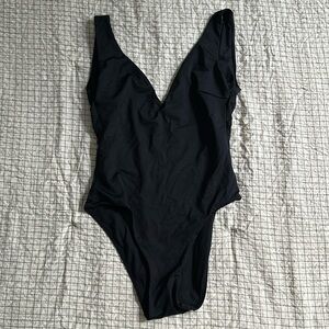 Monday swimwear SANTA CATERINA ONE PIECE - BLACK